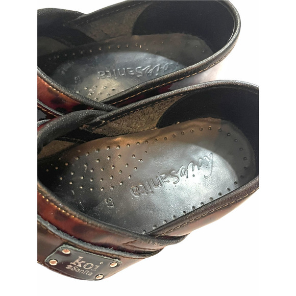 SANITA LEOPARD SPOTTED CLOG - Picture 5 of 8